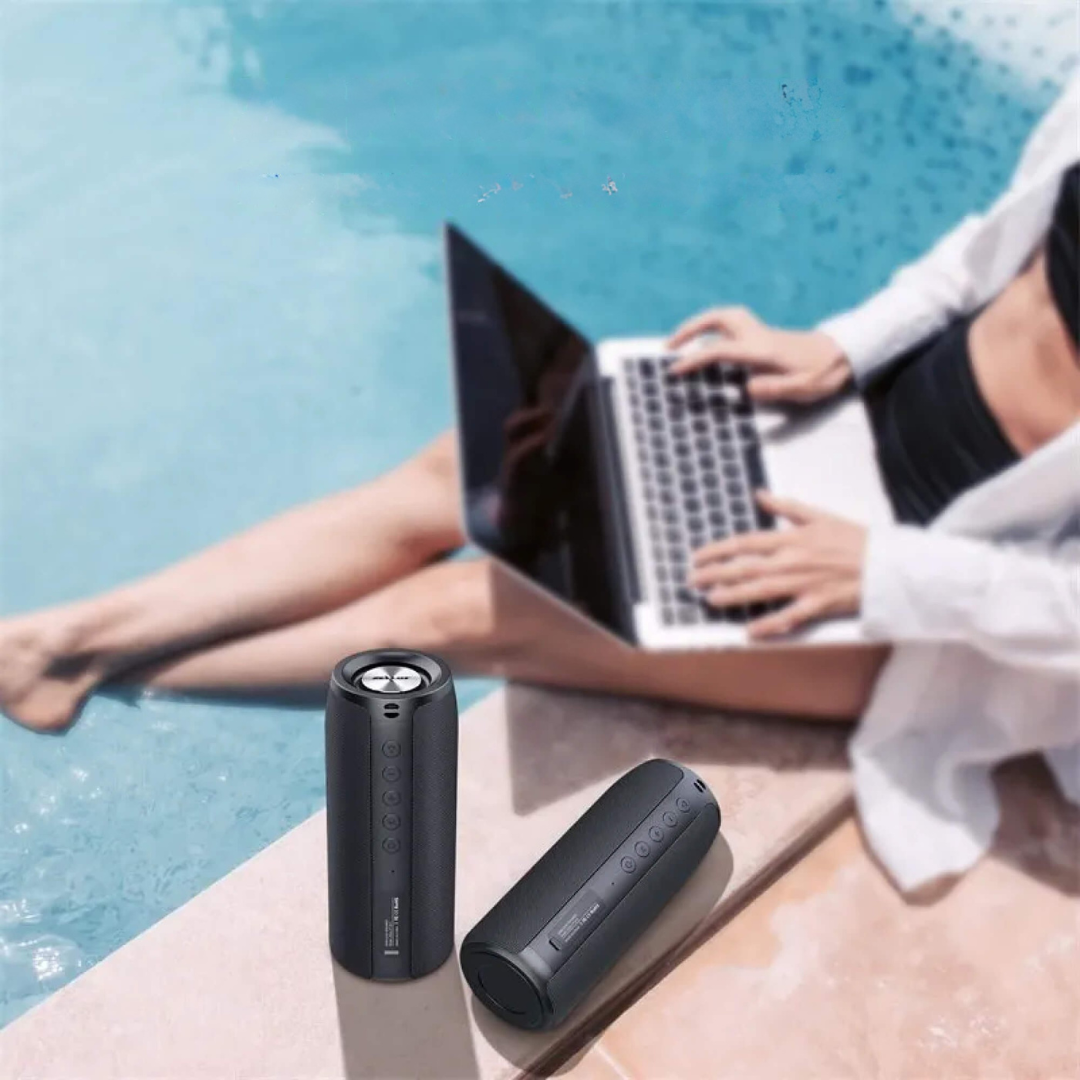 Waterproof Bluetooth Speaker | Portable Outdoor Audio with 12-Hour Battery