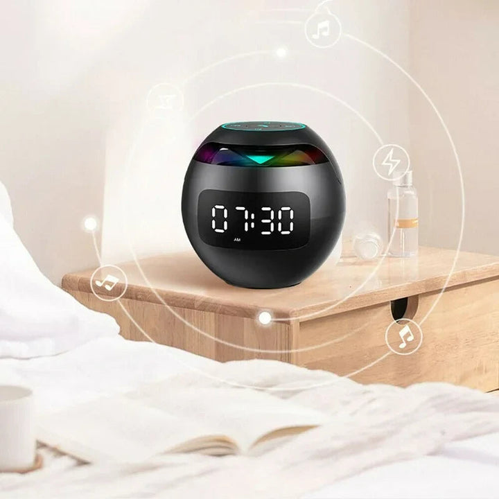 Bluetooth Alarm Clock | LED Light Show Digital Display