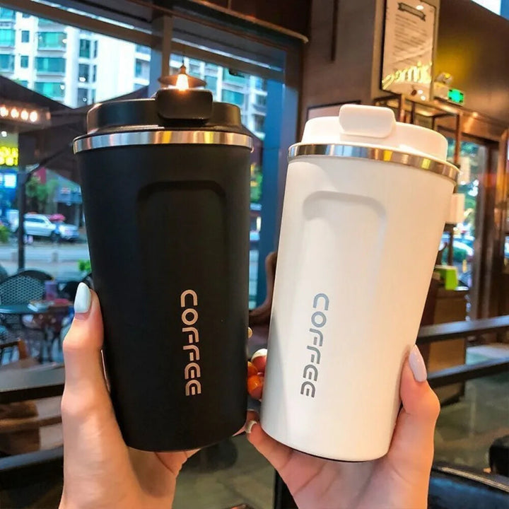 Coffee Mug Stainless Steel Vacuum Insulated with LED Display 510ML Double Walled Travel Mug