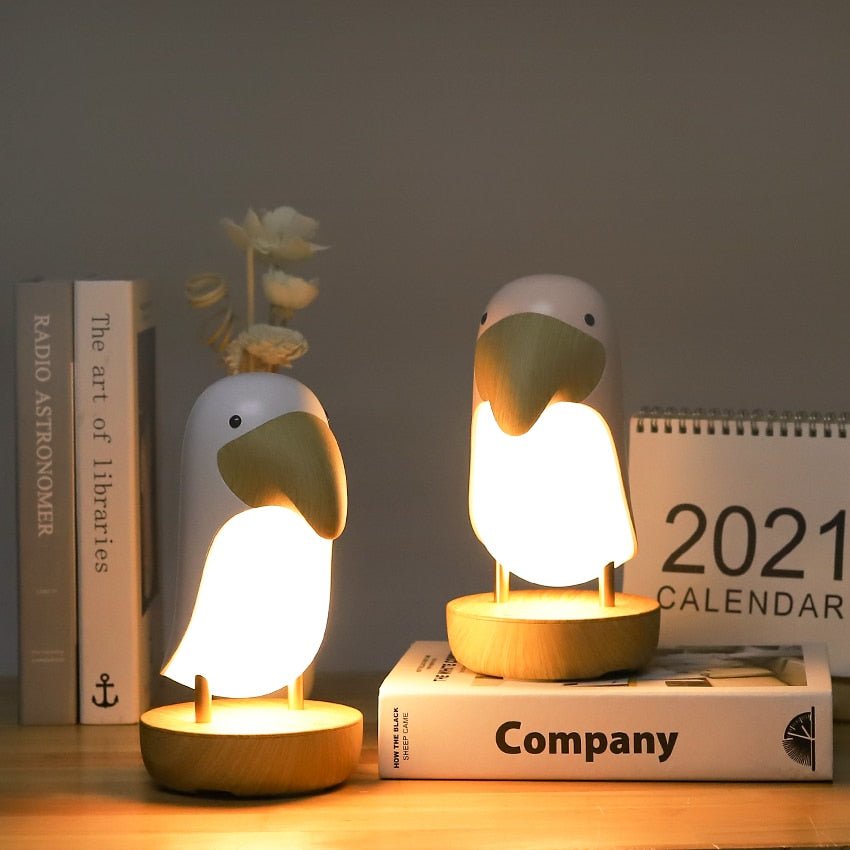 Toucan Night Light | LED Lamp with Bluetooth Speaker