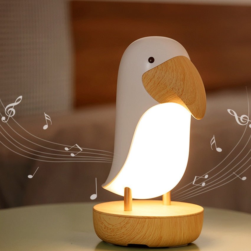 Toucan Night Light | LED Lamp with Bluetooth Speaker